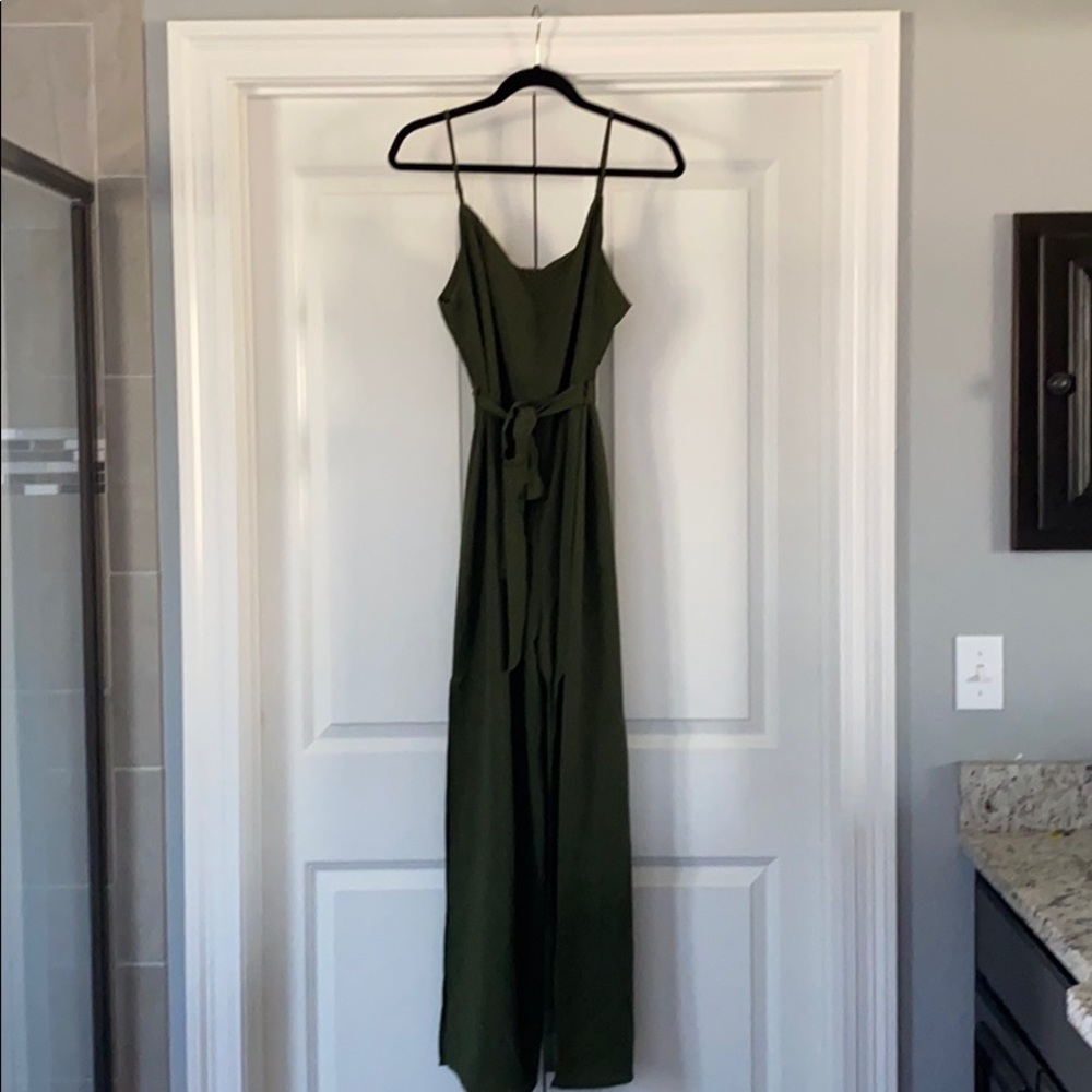 Olive jumpsuit